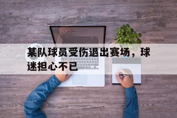 某队球员受伤退出赛场，球迷担心不已()