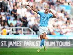 哈兰德助攻率达到巅峰，疯狂刷数据()